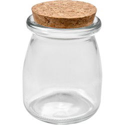 Clayre & Eef Voorraadpot Transparant Glas