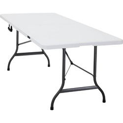 Buffettafel Wit Kunststof 183x76cm Opvouwbaar