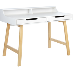 Beliani BARIE - Bureau-Wit-MDF