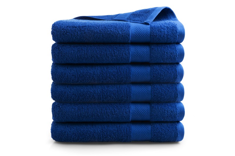 Handdoek Hotel Collectie - 6 stuks - 70x140 - klassiek blauw - 
