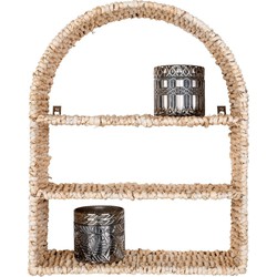 Namur Shelf - Shelf in arched rattan design 36x12x45 cm