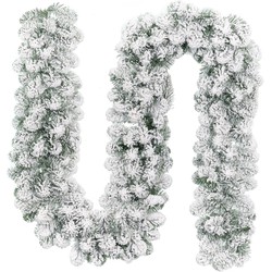 Kerstslinger Flocked Colorado Garland 270 x 25 kerstboom