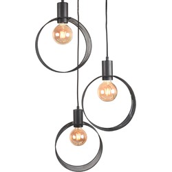 Hanglamp Ronda 3-Lichts 80x30x150 cm