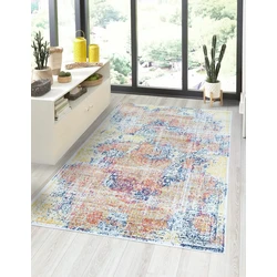 Sarande Vintage Terra / Multi vloerkleed - - 80 X 150 CM