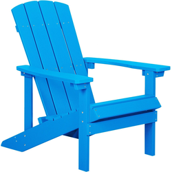ADIRONDACK  - Tuinstoel - Blauw - Kunsthout
