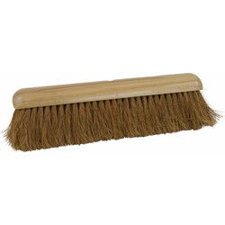 Betra bezemkop - binnenbezem - bruin - FSC hout/kokos - 60 cm - Bezem