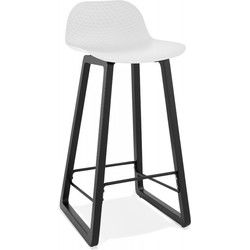Halfhoge snackkruk SASHIMI MINI 46x47x865 cm Wit