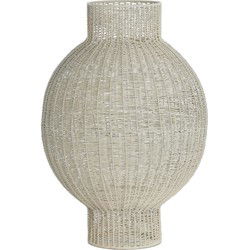 Light & Living - Windlicht COMPETA - Ø27x39.5cm - Wit