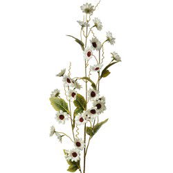Clayre & Eef Kunstbloem 107 cm Wit Kunststof
