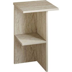 Vierkant nachtkastje met legplank H60 cm - LERAY