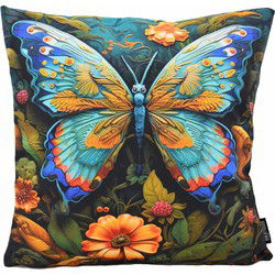 Vlinder #1 | 45 x 45 cm | Kussenhoes | Katoen/Polyester