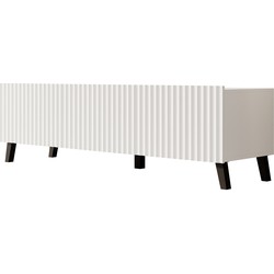 Meubella - TV-Meubel Pepinos 2 - Wit - 150 cm