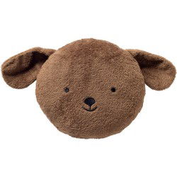 Textino LUKE - Sierkussen Ø30 cm hond - bruin - Textino