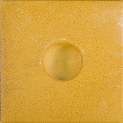 Knikkerpottegel geel 30x30x4 cm - Gardenlux