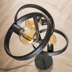 Vloerlamp 3L Hover Charcoal