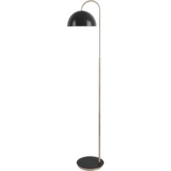 Vloerlamp Dome - IJzer mat Zwart - 33x25x145cm