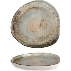 Rinart Dinerbord - Obvara - Porselein - 30 cm - set van 6