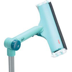 Leifheit 51120 Raamwisser 3-In-1 Met Teleskoopsteel en Draaiknop