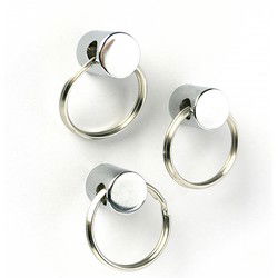 Trendform Magnet Ring - set van 3 zilver