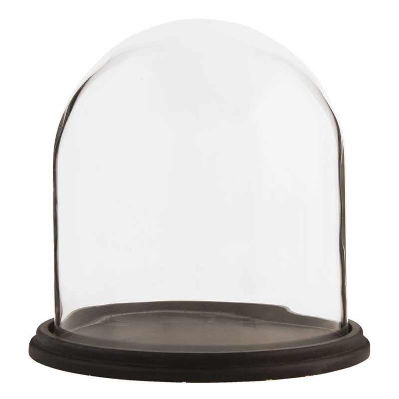 Clayre & Eef Stolp Ø 23x22 cm Bruin Glas - 