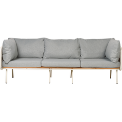 Beliani SENISE - Tuinsofa-Grijs-Aluminium