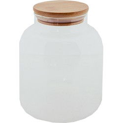 Clayre & Eef Voorraadpot  1200 ml Glas Voorraadbus