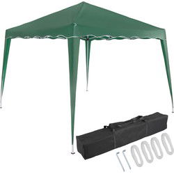 Vouwbare Party-tent Capri 3x3m Groen