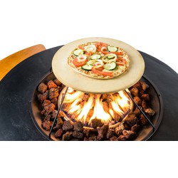 Happy Cocooning Pizzasteen voor vuurtafels (toevoeging op grillplaat)