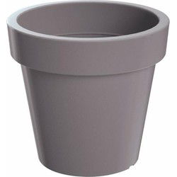 Prosperplast Bloempot - D60 x H52 cm - steengrijs - kunststof - Plantenpotten