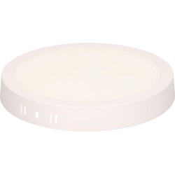 1x Plafonniere / LED plafondlamp rond 20.5 cm - Plafonniere