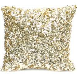 The Glitter Cushion - Gold