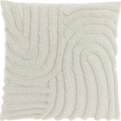 Unique Living - Sierkussen Caty Dove White -45x45cm