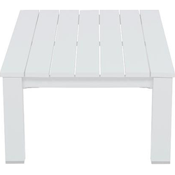 Lincoln lounge tafel 140x70 mat wit - Garden Impressions