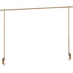 HIXA Tafelklem - Decoratieframe - Decoratie - Goud - Verstelbaar - 135 tot 250 cm - Metaal - Tafelrek