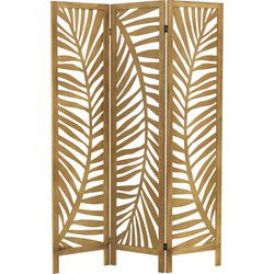 Kamerscherm 3-delig 170x121 cm opvouwbaar van hout Fukuoka ML design