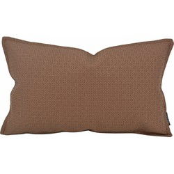 Sierkussen Embossed Brown | 30 x 50 cm | PU Leder