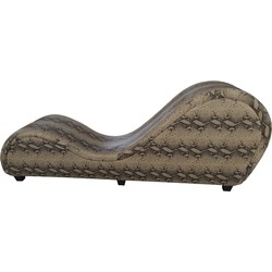 Furnilux -Tantra Snake - Tantra Sofa- Lounge bank - Snake(Zwart-Creme Kunstleer)