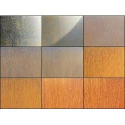 Gerofence Cortenstaal Corten Alium Schutting Lengte: 1000 Breedte: 5 Hoogte: 1800