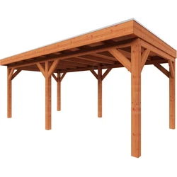 Trendhout douglas overkapping Refter, 600 x 340 cm
