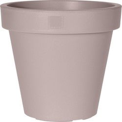 Bloempot ek rond 35 cm taupe
