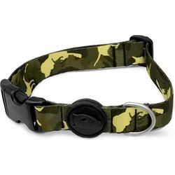 MORSO HALSBAND HOND GERECYCLED FULL METAL DOG BRUIN 43-70X2,5 CM
