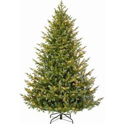 Black Box Kunstkerstboom Ardley - 142x142x215 cm - PVC/Polyethyleen - Groen - 280LED