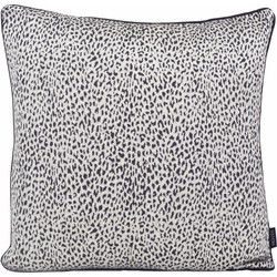 Silver Leopard | 45 x 45 cm | Kussenhoes | Jacquard/Polyester