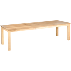 MADURA - Uitschuifbare eettafel - Lichtbruin - 180/280 x 100 cm - MDF