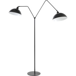 Light & Living - vloerlamp - Orion - zwart - metaal - leeslamp - E27 - 1850112