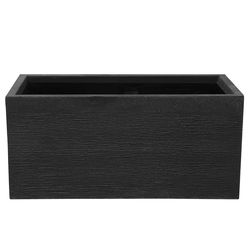 MYRA - Bloempot - Zwart - Klei-vezelmengsel