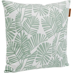 Hesperide Sierkussens - binnen/buiten - palm print - 40 x 10 cm - tuinstoelkussens