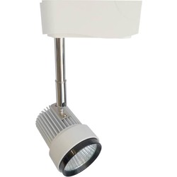 Railverlichting richtbaar wit LED 7W COB design 60mm Ø