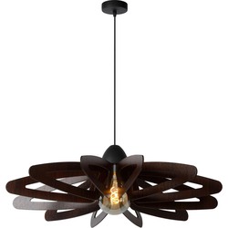Woodle hanglamp diameter 76 cm 1xE27 zwart