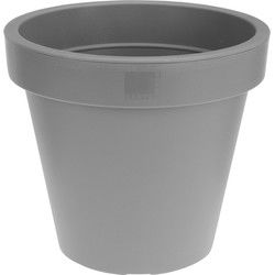 Prosperplast Bloempot - D50 x H42 cm - lichtgrijs - kunststof - Plantenpotten